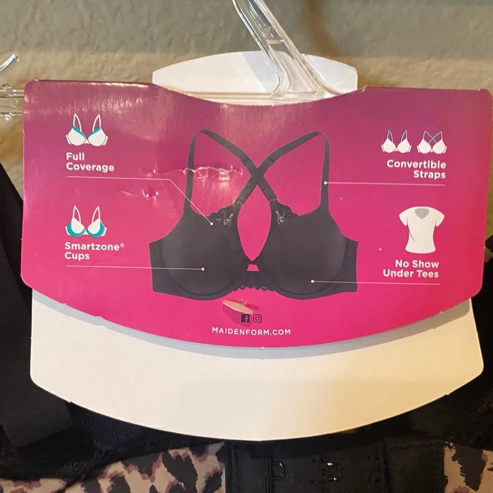 💥 SALE NWT Fabulous Fit T-Shirt Bra in Leopard - Picture 6 of 6